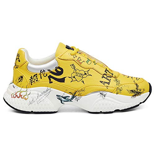 ED HARDY Runner-Doodle Yellow/Multi Cover