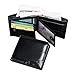 Genuine Leather Wallet for RFID Blocking Men's Bifold Style Fashion Wallet with Credit Card Slots Coin Large Capacity