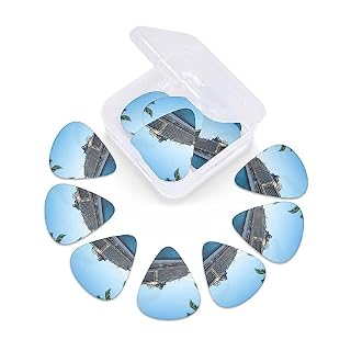 Médiator de guitare en forme de bateau de croisière avec 12 médiators tendance et durables dans une boîte pour ukulélé guitare électrique basse - Les Beatles, Paul McCartney, John Lennon, RIngo Starr, George Harrison Médiator de guitare en forme de bateau de croisière avec 12 médiators tendance et durables dans une boîte pour ukulélé guitare électrique basse – Image 6