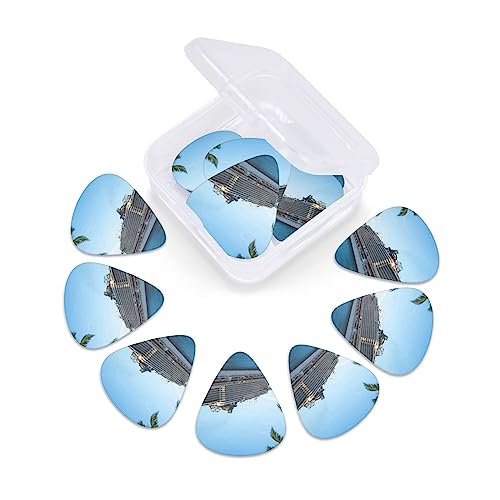 Médiator de guitare en forme de bateau de croisière avec 12 médiators tendance et durables dans une boîte pour ukulélé guitare électrique basse - Les Beatles, Paul McCartney, John Lennon, RIngo Starr, George Harrison Médiator de guitare en forme de bateau de croisière avec 12 médiators tendance et durables dans une boîte pour ukulélé guitare électrique basse – Image 7