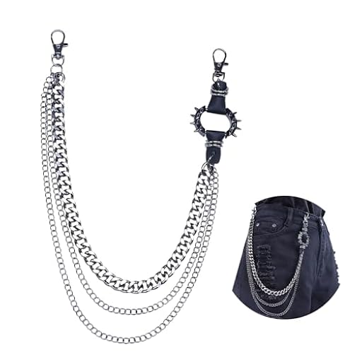 Cadena de Pantalón, Cintura de Cadena de Pantalones Unisex Metal Hip-Hop para Jeans, Cinturón y Monedero, Metal Duradero con Cierre de Mosquetón, Ideal para Hombres y Mujeres, 54 cm, Color Plata | Ya disponible en tu tienda friki favorita! En mundofriki.es! Cadena de Pantalón, Cintura de Cadena de Pantalones Unisex Metal Hip-Hop para Jeans, Cinturón y Monedero, Metal Duradero con Cierre de Mosquetón, Ideal para Hombres y Mujeres, 54 cm, Color Plata | Ya disponible en tu tienda friki favorita! En mundofriki.es!