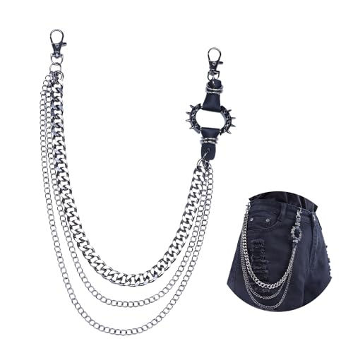 Cadena de Pantalón, Cintura de Cadena de Pantalones Unisex Metal
