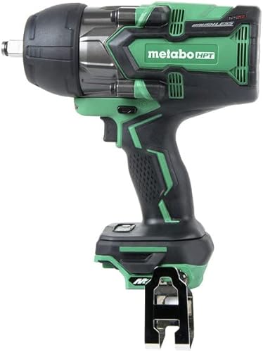 Miniatura 2 de Metabo HPT Llave de impacto multivoltios de 36 V, solo herramienta, sin batería, accionamiento cuadrado de 1/2 pulgada, alto par, motor sin
