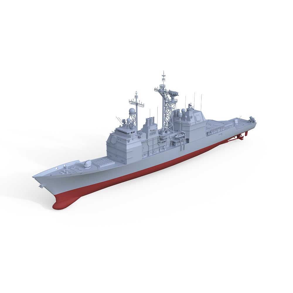 MRY-SFW SSC600574S 1/600 model wojskowy US Navy Monterey Missile Cruiser pełny kadłub