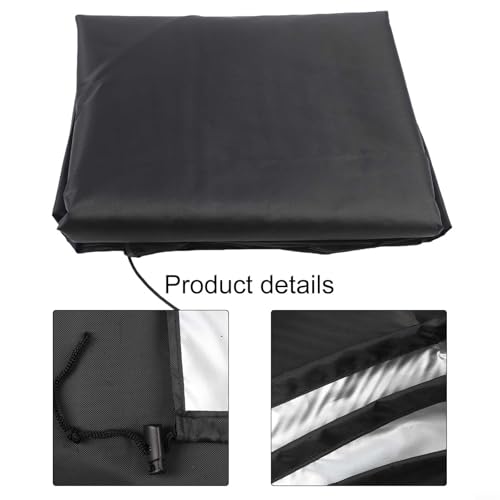 Cubierta para equipo de gimnasio Oxford 420D de alta densidad para protección premium de acero 5