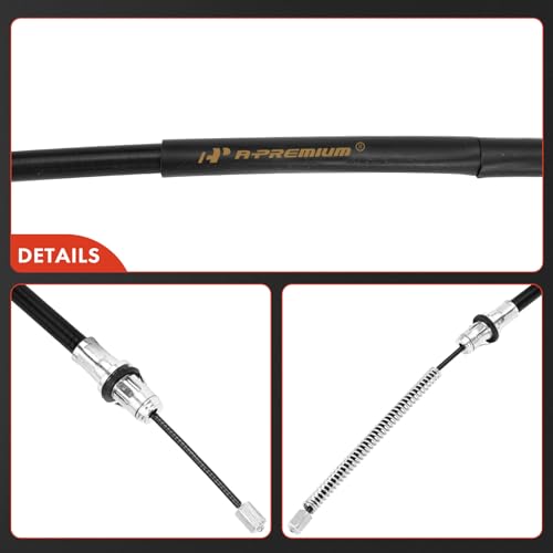 A-Premium Parking Brake Cable Assembly Compatible with Ford and Mazda Models: Ranger 1998-2002, B2300, B2500, B3000, B4000 - Replace# 1F6044410, 1L5Z2A635CB by A-Premium - Used condition - Image 7