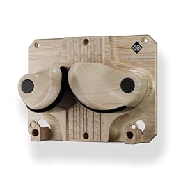 Gravity Grabber - Ultimate Wall Storage Rack for Skis and Snowboards | Damage-Free Storage | Fits Any Ski or Snowboard | (Light Wood, 1)
