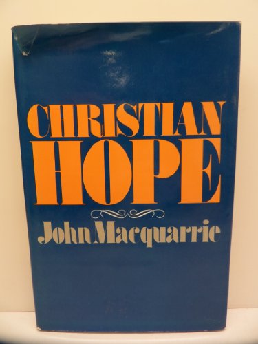 Christian hope 0816403880 Book Cover