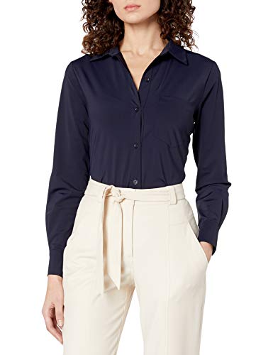 Lyssé Womens Button-Down-Shirts Button Down Shirts, True Navy, Large Us #TOP26