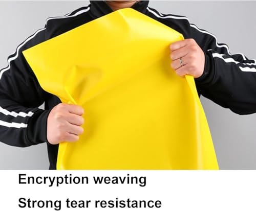 Image of Samruddhi Yellow Heavy Duty Tarpaulin | 120 GSM UV Resistant Waterproof Tadpatri | Extra Strong Tharpai Tirpal for Outdoor Protection (21x30 FT)