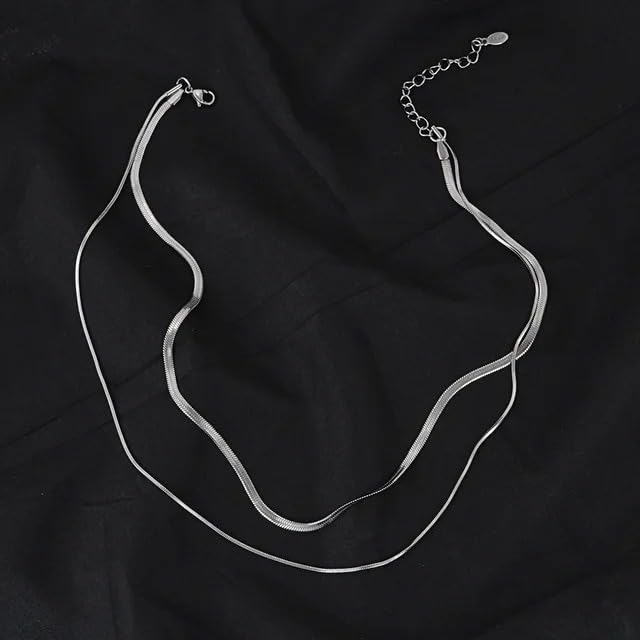 Image of SALTY ALPHA Anti Tarnish Stainless Steel Locket Neck Chain for Men | Stylish Pendant Necklace | Jewellery Accessories for Boys | Minimal Jewelry | Gifts for Boyfriend & Husband | Gift for Diwali, Christmas, Marriage, Birthday, Rakhi