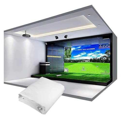 Toile silencieuse de 4mm pour simulateur de golf écran épais à haute absorption des impacts
