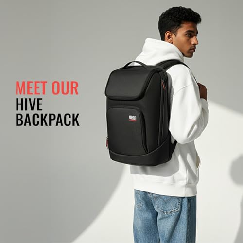 Image of Urban Jungle by Safari The Hive Laptop Backpack for Men and Women | Premium Fabric | 15.6 Inch Laptop & Tablet Sleeve | 180 Flat-Open | Water Resistant | Office & Daily Commute Bag