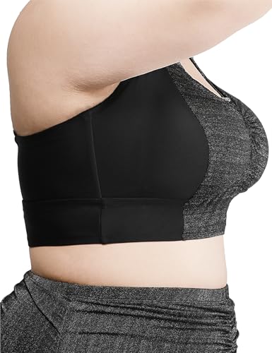 Plus Size Bikini Top Black Swimsuit Bathing Suit Tops Racerback Halter Tankini Swim Suit Women Top Only 20252