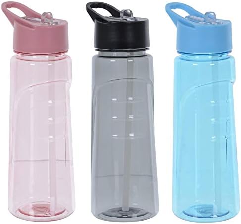 Hodge & Hodge XS-Stock 3 Pack of Reusable Water Bottles Drinking Sports Tritan Plastic 750ml