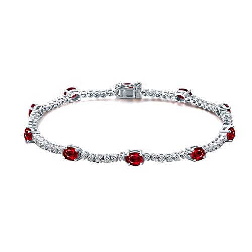 Bracelet rubis or blanc anti-ternissement : résoudre le manque d'éclat des bijoux femme