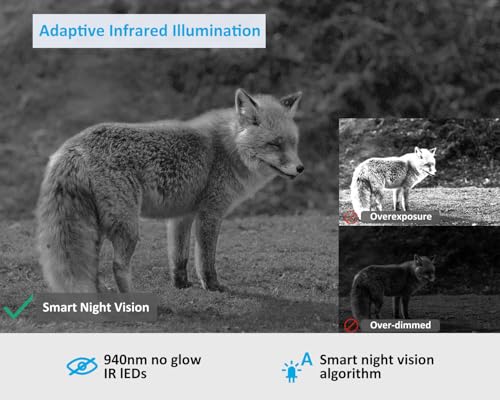 Gardepro X50 Cellular Trail Camera, Full Video Preview, No-Glow Ir, At&T & T-Mobile, Game Cameras With 32Mp H.265 1296P thumb #6