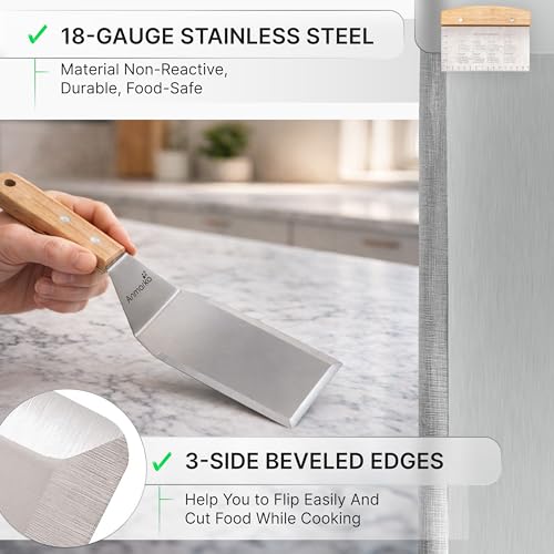 Anmarko Griddle Spatula Set