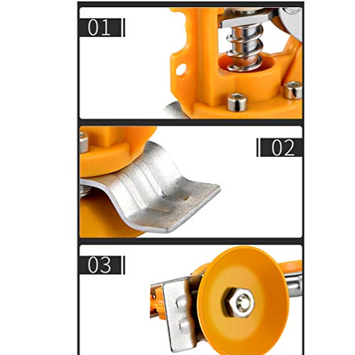 Hemoton Localizador de Telha Regulador de Telha de Parede Mais Alto Nivelador Ferramenta Ajustador d