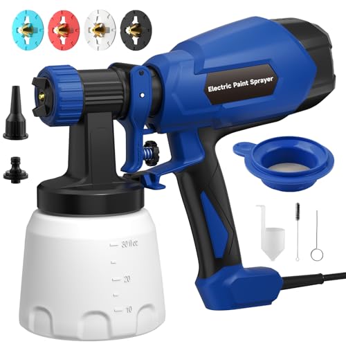 700W HVLP Paint Sprayer with 4 Nozzles