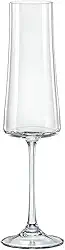 Kit com 6 Taças para Espumante Vinho Coquetel Champagne em Cristal Bohemia Sommelier (210ml, Espumante)