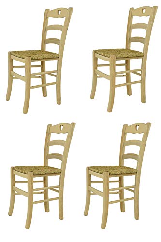 t m c s Tommychairs - Set 4 sedie modello Cuore per cucina bar e...