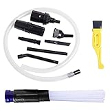 7 Stück Extra-Micro Zubehör Set: Perfekt für Hard-to-reach Bereiche wie Tastatur, Nähmaschinen, Büroausstattung, Computer, Auto-Pflege, Stereoanlage und Videogeräte, Schreibmaschinen, Auto Interiors;