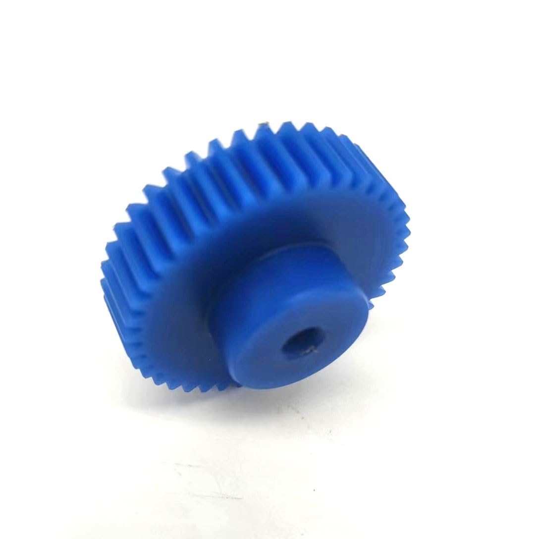 Cylindrical Drive 1pcs 1 Module Plastic Cylindrical Gear with Step 1M 22 Teeth to 60 Teeth Pinion Gear 8mm Inner Hole Straight Teeth Gear Rack Machinery(32 Teeth)
