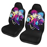 UNSUYU Anime 3D Printing No-Game-No-Life Car Seat Cover All-Inclusive Comfort Animation Car Seat Cus