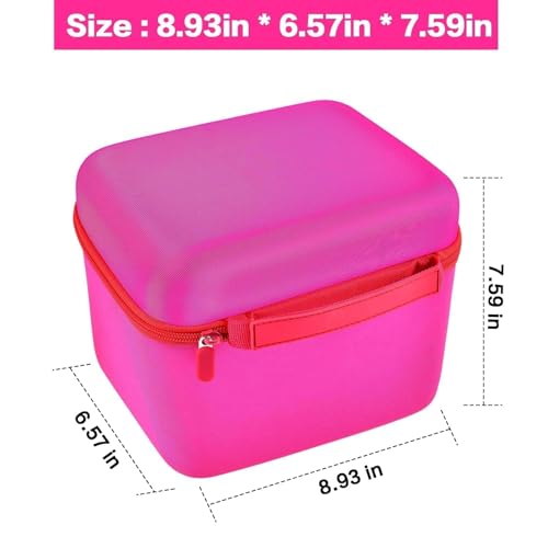 ALLPRIMO Carrying Case for Toniebox Starter Set 1，2 and Tonies Figurines with EVA Protective Material to Hold Headphones, Charging Station & Accessories for travel, Organization - Pink (Box Only) by ALLPRIMO - Image 5