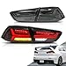 VLAND LED Sequential Tail lights for [Mitsubishi Lancer EVO X 2008-2017] YAB-YS-0155BH S