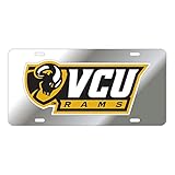 GLD/REF V RAM TAG (24600) High Quality Acrylic Tag with Reflective Vinyl Logo Officially Licensed NCAA Product Made in USA Show your Team Support