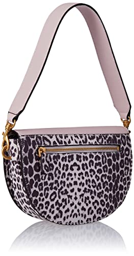 Guess Danna Saddle Bag, Borsa Donna, Leopard
