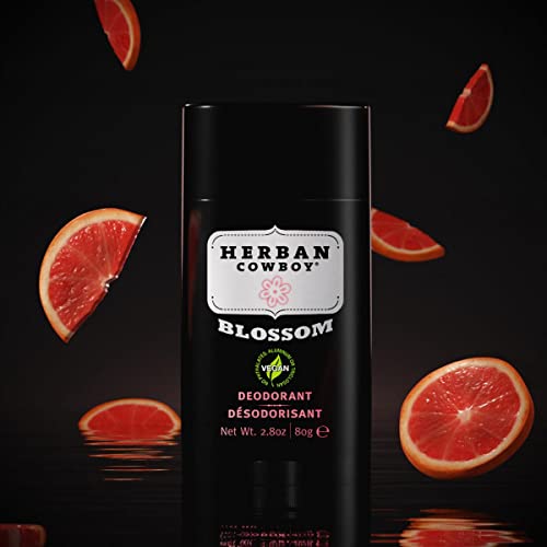 Herban Cowboy Women's Deodorant, Blossom, 2.8 Ounce #TOP4