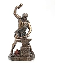 Veronese Design Hephaestus Greek God of Fire and Forge Bronze Finished Statue