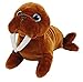Peluche Morse Brun 34 cm - Peluche Licence Animaux Marins - Doudou Enfant - nouveauté