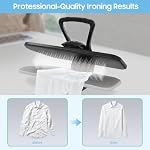 36" Large Steam Iron Press with LED Touch Screen, Professional Iron Press Machine Steam Press with 5 Fabric Settings & Steam Burst Function for Home Business (Black) - Image 6
