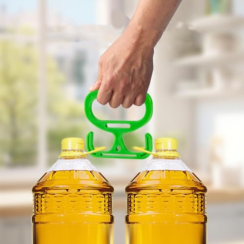Generisch Asa de transporte para bolsas de la compra - 2 accesorios ergonómicos y portátiles - Soporte para bolsas de la compra | para bolsas de transporte, botellas de agua, y latas de pintura - imagen 2