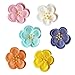 Edible Cupcake Decorations, Dainty Bess Primrose Edible Sugar Flowers, Royal Icing Flower Decorations for Cake Toppers and Cupcake Toppers, by Global Sugar Art, 24 Count