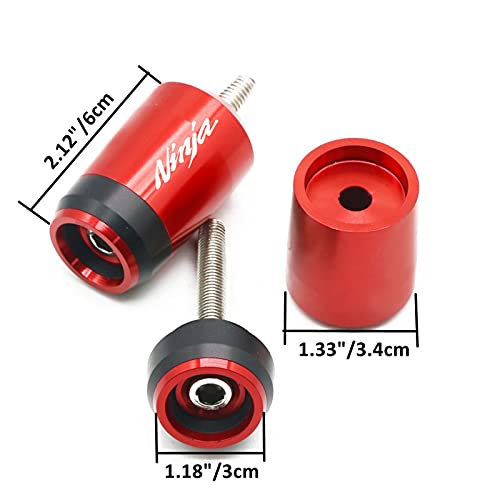 Bar Ends Para Kawasaki ZX10 ZX12R ZX6R ZX9R ZX14R Ninja 250 300 400 650R Z650 Z750/R Z1000 Punhos Do