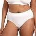 Boody Body EcoWear Women's Midi Brief - Seamless Underwear Made from Natural Organic Bamboo Viscose - Soft Breathable Eco Fashion for Sensitive Skin - White, Extra Large