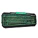 Produktbild TEC.BEAN Gaming Tastatur, 105 Tasten 7-Farbige von Hinten Beleuchtete Mechanische Gaming-Tastatur mit 19 Tasten und Anti-Ghosting-Funktion 12 Multimedia-Tastenkombinationen USB Tastatur (UK Layout)