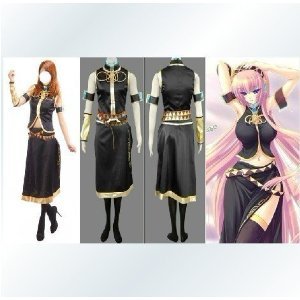 Amazon Lugano Vocaloid初音ミク 千本桜巡音ルカ クリスマス ハロウィン イベント仮装 コスチューム コスプレ衣装 女性l コスプレ 仮装 通販