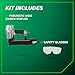 Metabo HPT Wide Crown Stapler, Pro-Preferred Pneumatic Power Nailers, Lathing Tool for Sheathing & Insulation, Quick Response, 16 Gauge, Up to 150 1