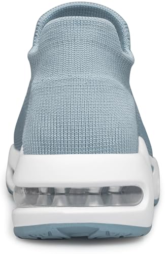 Image of DOUSSPRT Womens Walking Shoes Slip on Sock Air Cushion Sneakers | Non Slip Comfortable Fashion Casual Platform Breathable Tennis Lady Nurse Work Standing
