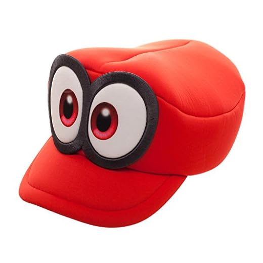 Nintendo Super Mario Odyssey Cappy Hat Cosplay Accessory Red