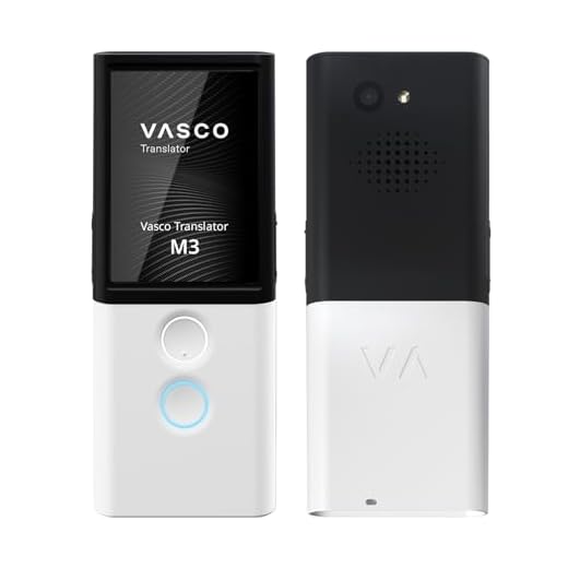 Vasco M3 Language Translator Device | The Only Translator with Free and Unlimited Internet in 200 Countries | Photo Translation | European Brand