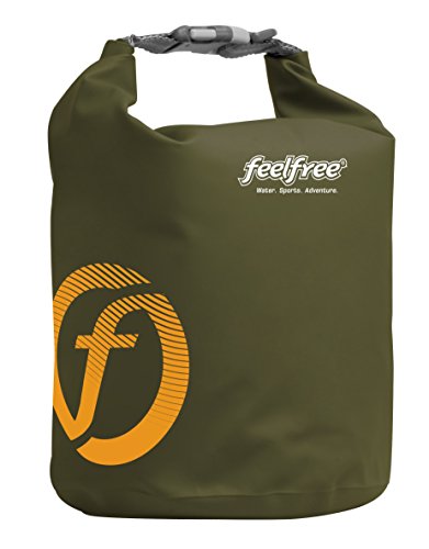 FEELFREE Dry Tube, Bolsa Impermeable Perfecta para Kayak, Navegación, Deportes Acuáticos (Oliva, 5 Litros) miniatura 2