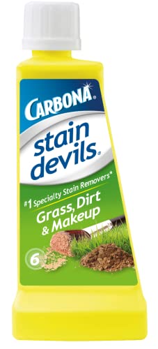 Carbona Stain Devils&reg; #6 | Grass, Dirt & Make-Up | Professional Strength Laundry Stain Remover |...