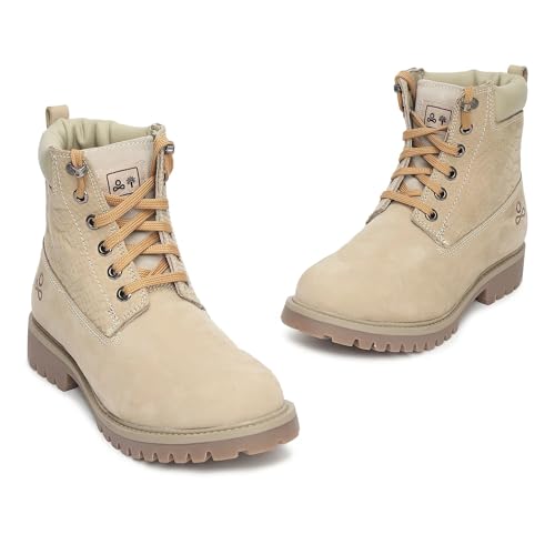 Image of Woodland Men Sandy Beige Boots